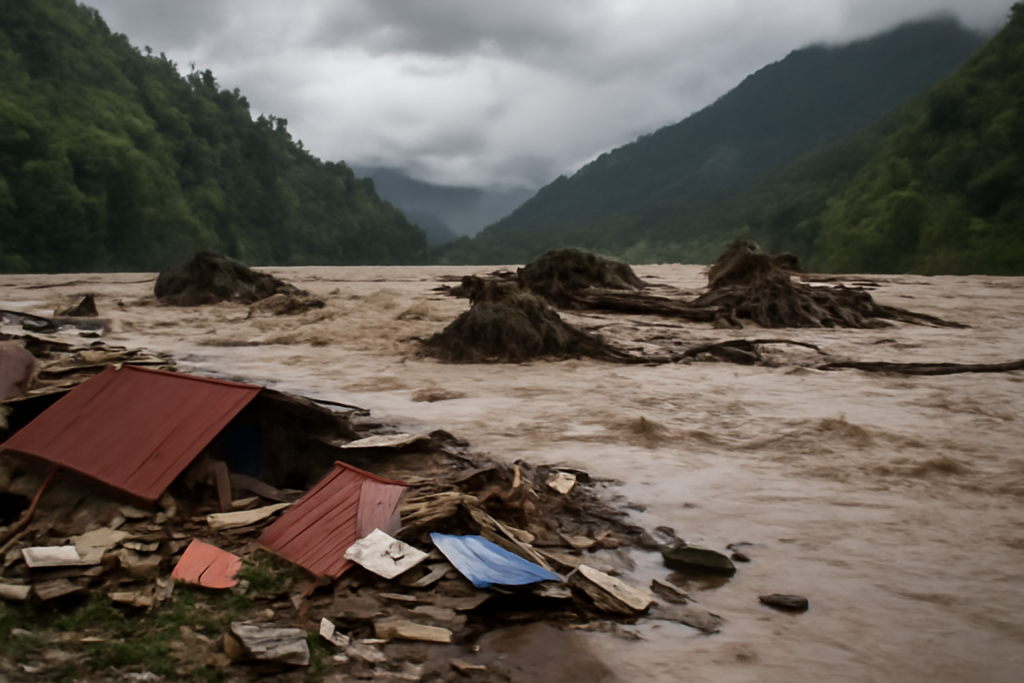 Scientists Warn Nepal Faces New Flood Threat as Debris Blocks Rivers