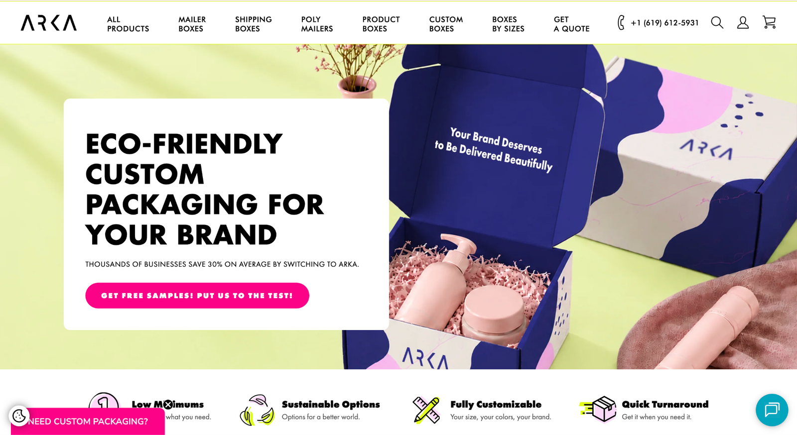 custom packaging box providers